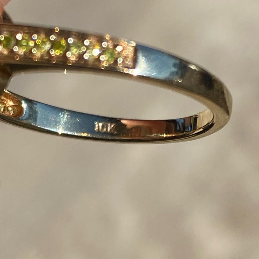 10K Yellow Gold Citrine Ring - Picture 4 of 12
